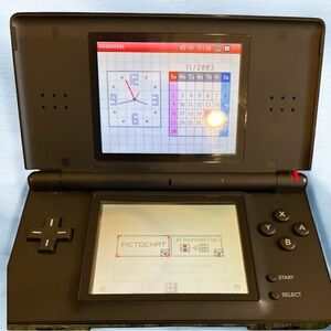 Nintendo DS Black Handheld Console
